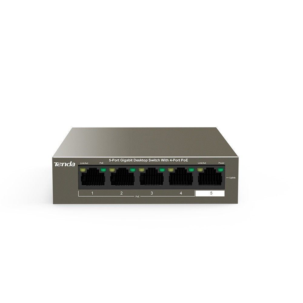 Tenda TEG1105P 5 Port Poe 10/100/1000 MPS 63w Swit