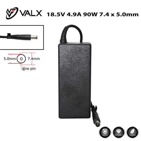 Valx LA-18575 18.5V 4.9A 90W 7.4x5.0 Laptop Adaptör #2