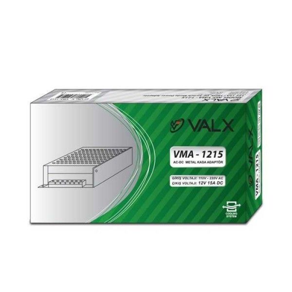 Valx VMA-1215 12V 15A 180W Metal Kasa Adaptör #4