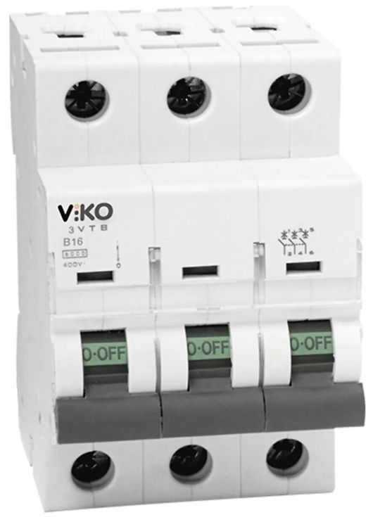 Viko 3VTB-3B16 3x16A B K Otomat 3kA