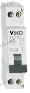 Viko 4VB-3C63 3x63A C Otomat 4.5kA