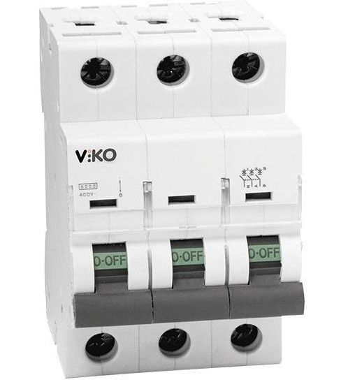 Viko 4VTB-3C25 3x25A C K Otomat 4.5kA