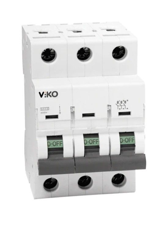 Viko 4VTB-3C50 3x50A C K Otomat 4.5kA