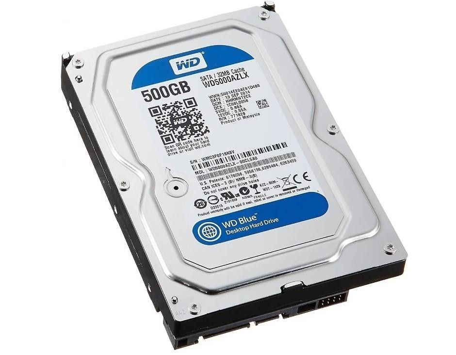 WD 3.5' 500Gb WD5000AAKX 7200Rpm 16Mb Sata3 Hdd