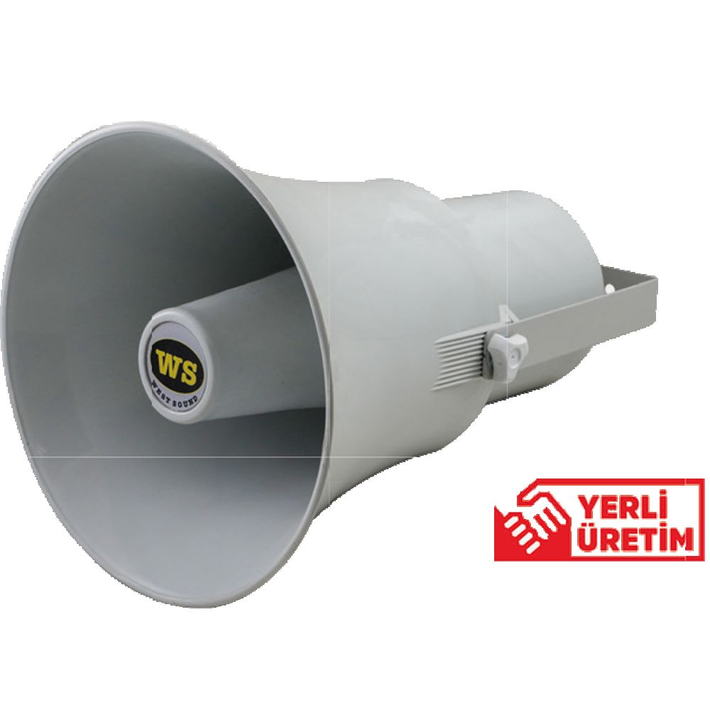 WestSound PHY-28 Plastik Yuvarlak Tip Horn Hoparlör