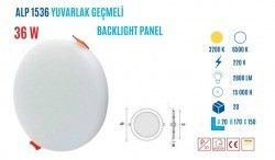 YCL ALP-1536B 36W Geçmeli Backlight Yuv. Panel Byz #2