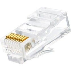 8P8C Cat6 RJ45 Yeni Nesil Delikli Jack Kon(100 lü)