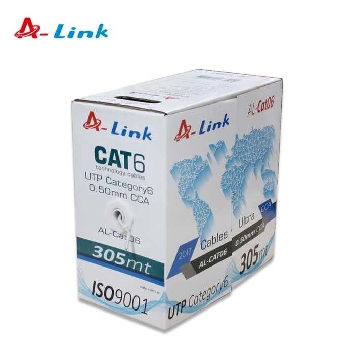 A-Link AL-CAT06 305m Cat6 0.50mm CCA Kablo