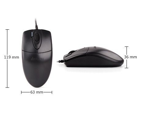 A4 Tech OP-620D Siyah Usb Optik Mouse #2