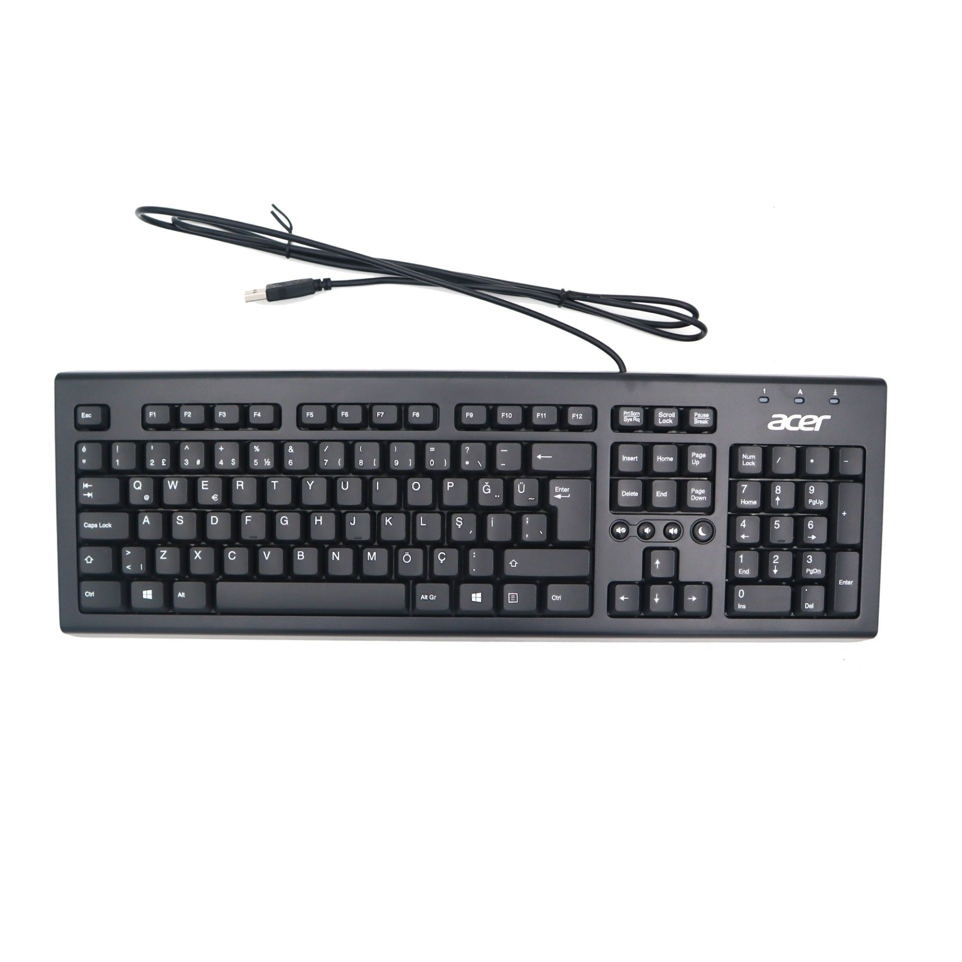Acer SK-2086 Siyah Usb Klavye