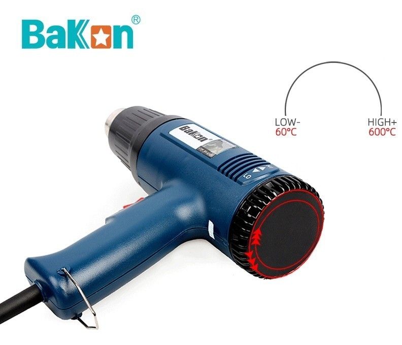 Bakon BK8016 Dijital Sıcak Hava Tabancası #2