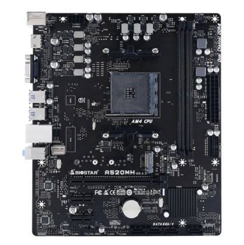 Biostar A520MH 4000Mhz OC S+V+GL DDR4 AM4 Anakart #2