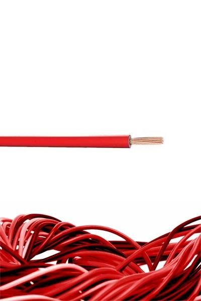 Öznur 1mm HF NYAF Kablo (H05Z1-K) (Kırmızı)