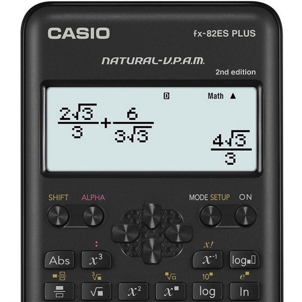 Casio FX-82ES Plus 2. Versiyon 252 Fonk. Hesap Mak