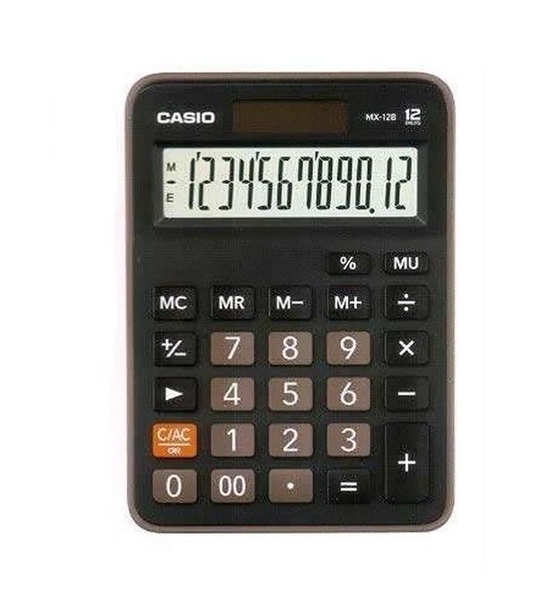 Casio MX-12B-BK Hesap Makinası #2