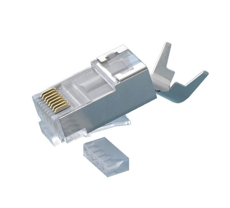 Cat7 FTP RJ45 Metal Jack Konnektör #2