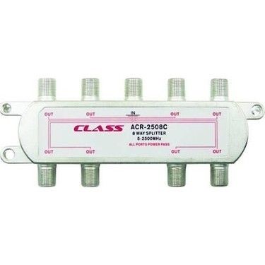 Class ACR-2508C 5-2500 Mhz 1 in 8 out Splitter