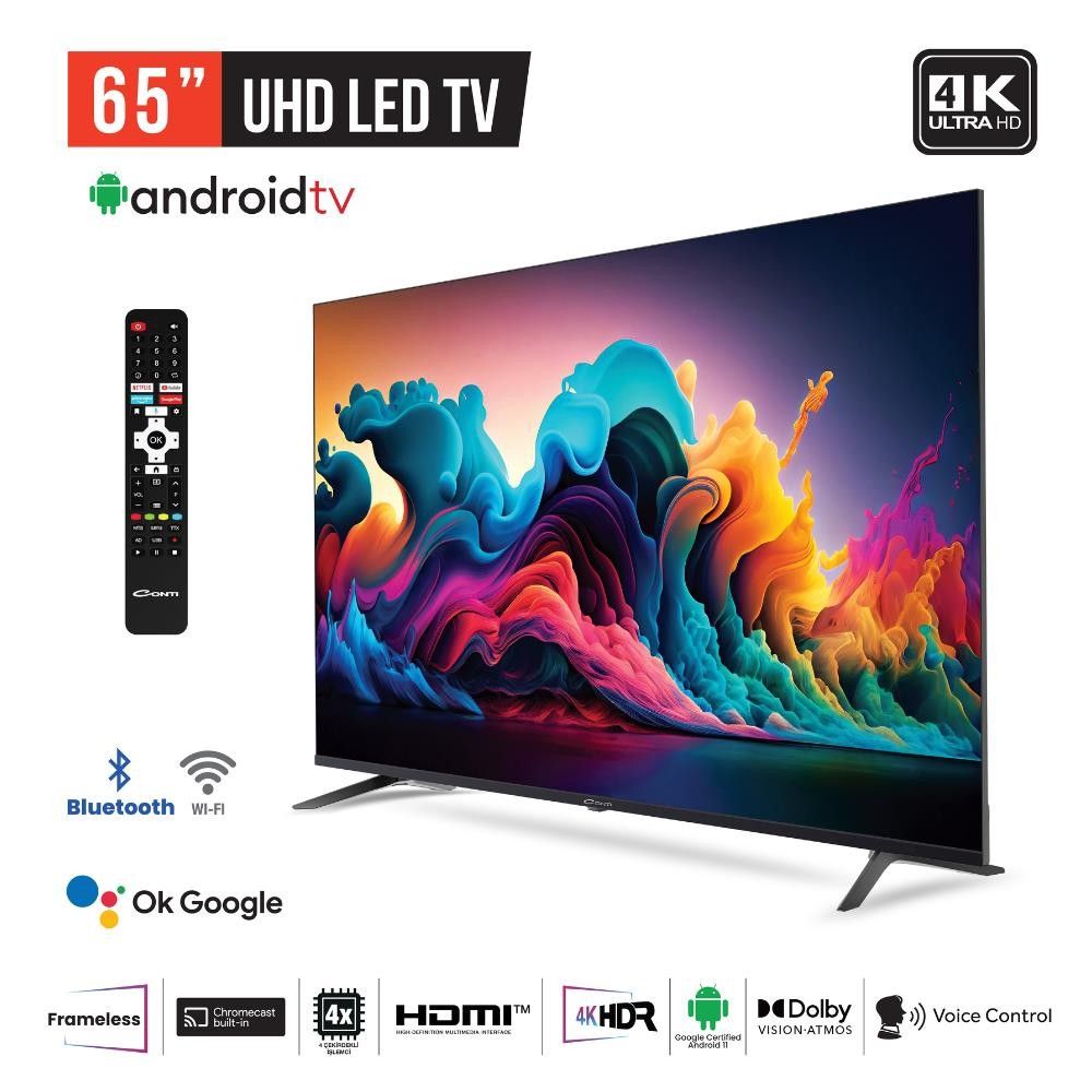 Conti CT65AN200U 65' UHD Uydulu And. Smart Led Tv #2