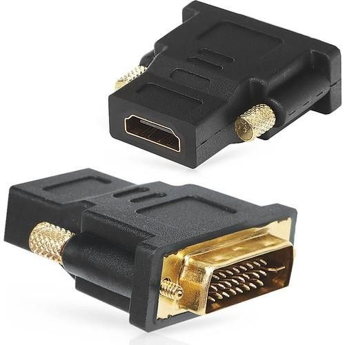 Dark Hdmi Erkek Dvi Dişi Dönüştürücü