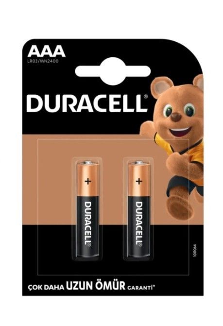 Duracell AAA İnce Kalem Pil (2 li Blister) (K.120) #2