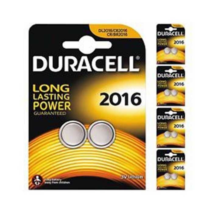 Duracell CR2016 3V Lityum Pil (2 li Blister)