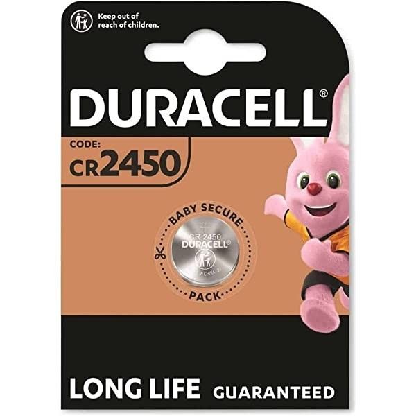 Duracell CR2450 3V Lityum Pil (Tekli Blister)
