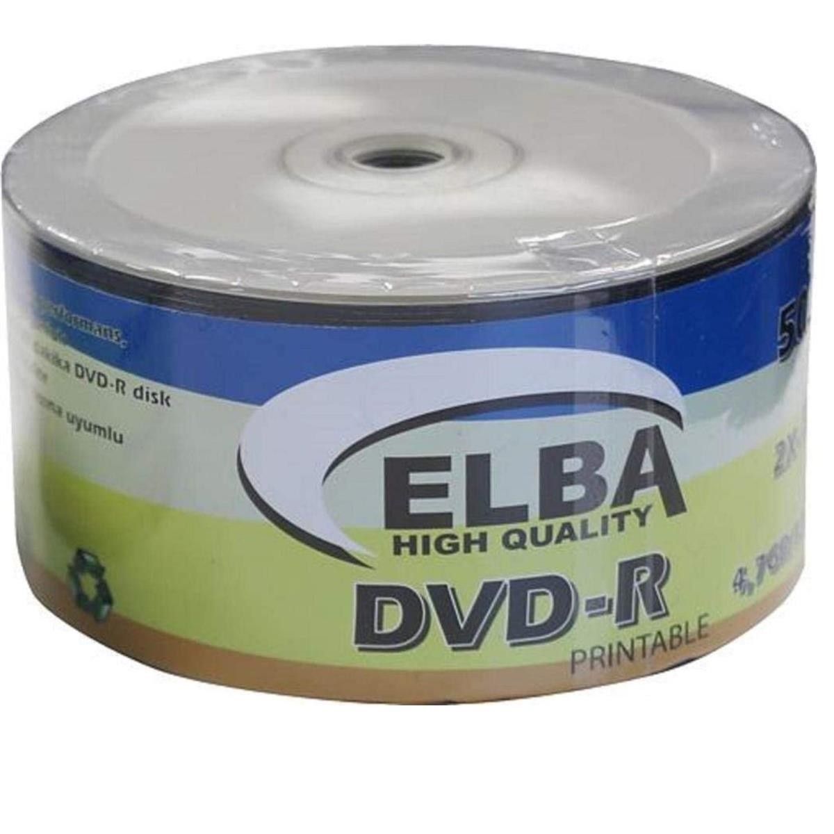 Elba 16x DVD-R 4.7 Gb 50 lik Paket