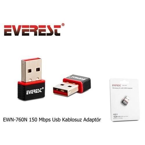 Everest  EWN-760N 150 Mbps Wireless Usb Adaptör #4