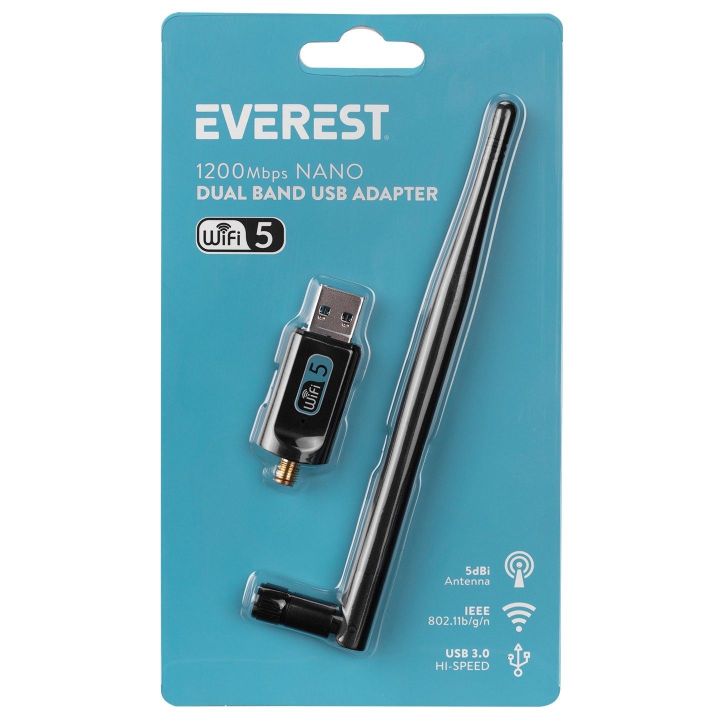 Everest EWN-AC1200 2T2R Usb 3.0 Kablosuz Adaptör #4