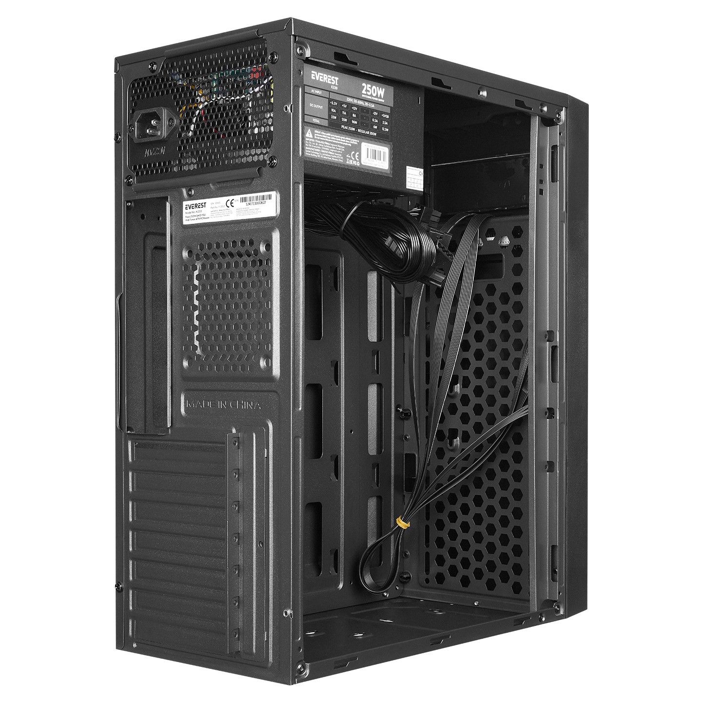 Everest K220 250W Peak Mid Tower ATX Kasa #2