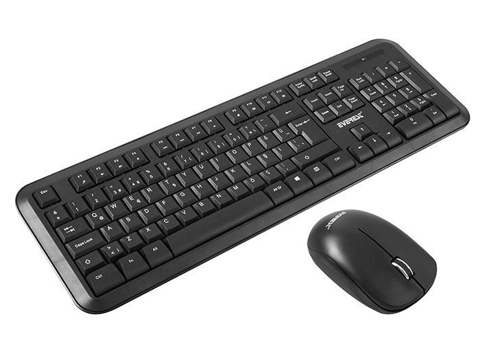 Everest KM-8100 Usb Kablosuz Q Klavye Mouse Set #2