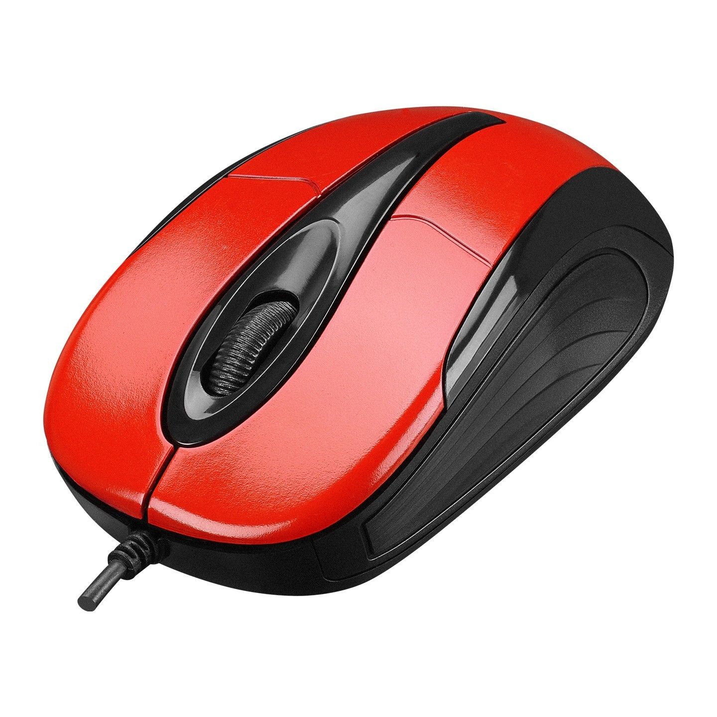 Everest SM-800 Usb Siyah/Kırmızı Kablolu Mouse #4