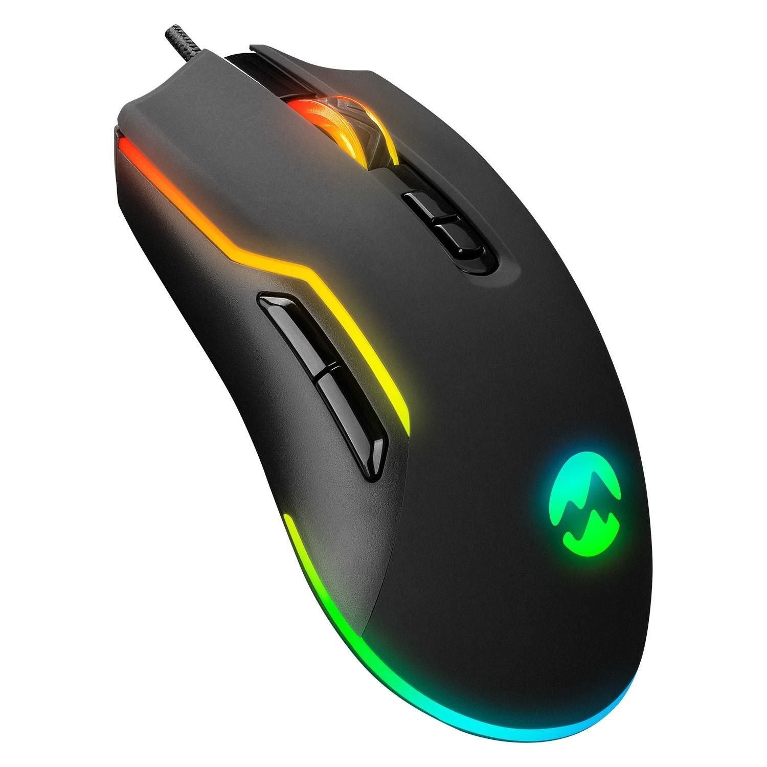 Everest SM-G14 Dusk Siyah RGB Oyuncu Mouse #2