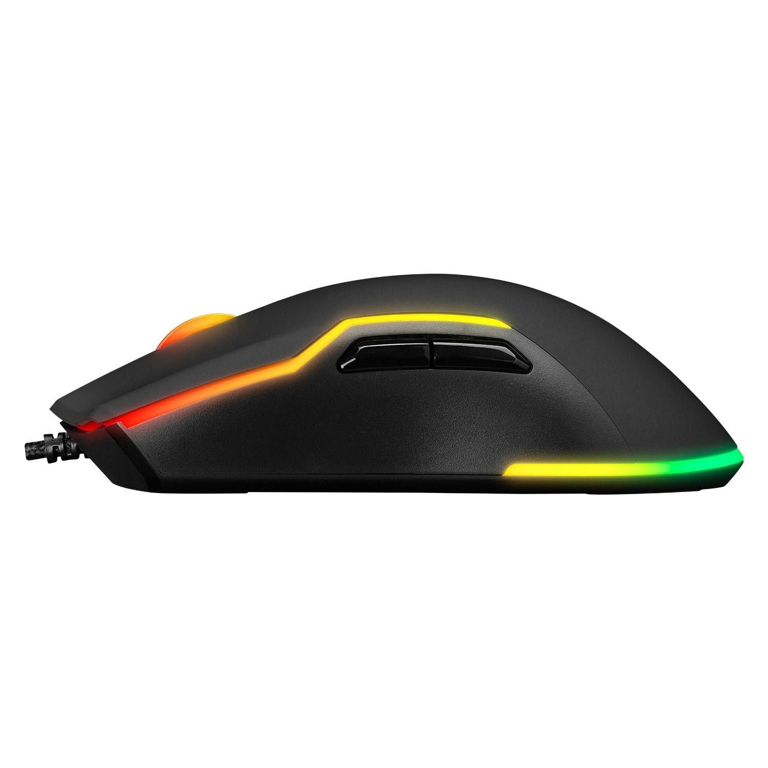 Everest SM-G14 Dusk Siyah RGB Oyuncu Mouse #4