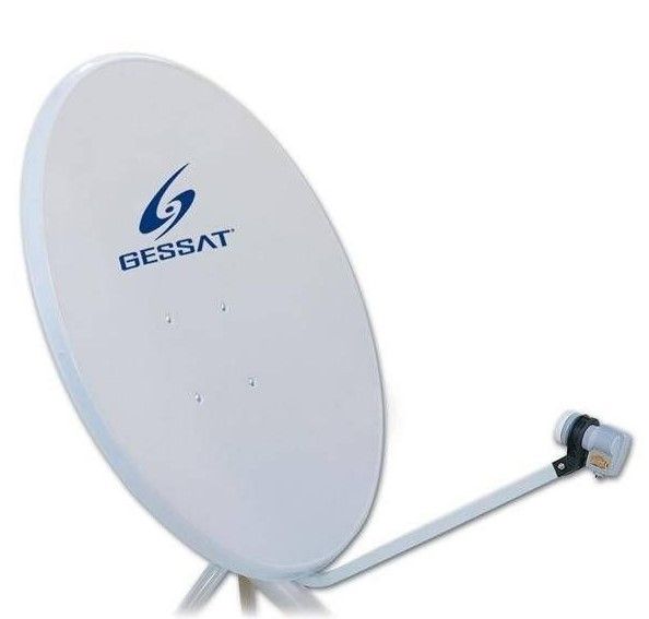 Gessat 080cm Ofset Çanak Anten Takımı #2