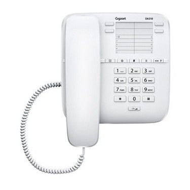 Gigaset DA310 Kablolu Masa Telefonu Beyaz