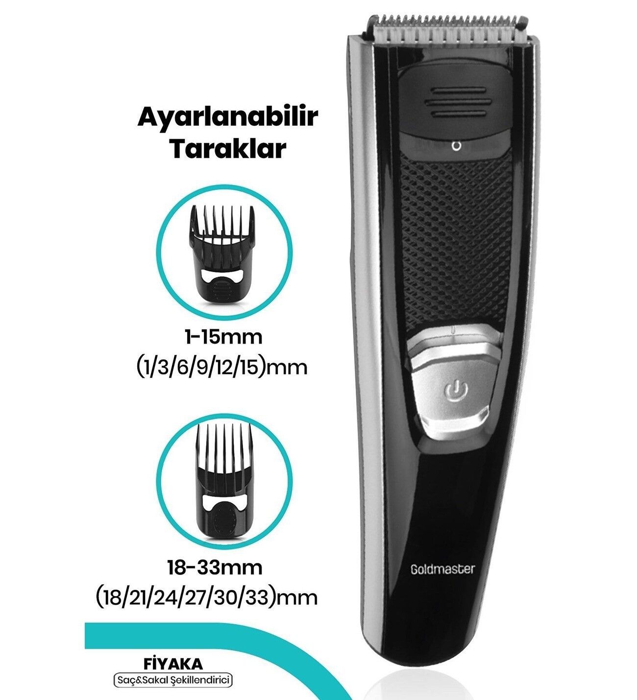 Goldmaster Fiyaka GM-8100 Saç Sakal Şekillendirici #4