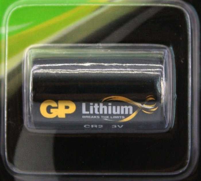 GP CR2 3V Lityum Photo Pil (Tekli Blister)