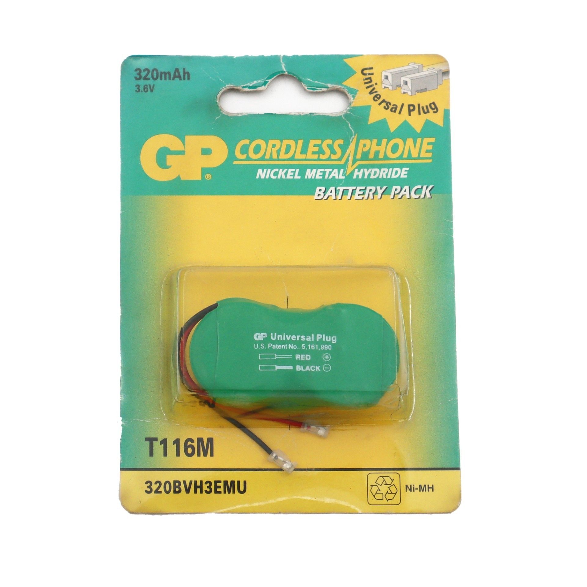 GP T116M-BU1 NIMH Telefon Pili #4