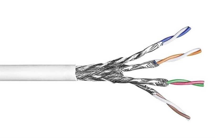 HCS 23 AWG S/FTP Cat7 Kablo Gri 500m.