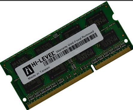 Hi-Level 4 Gb 1600 Mhz Ddr3 SODIMM 1.35V Notebook Ram