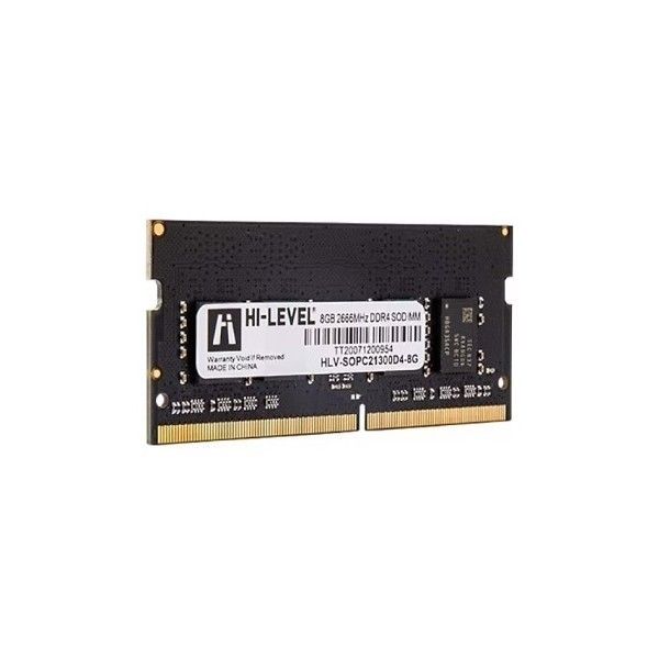 Hi-Level 8 Gb 2666 Mhz DDR4 1.2V CL19 SODIMM Ram