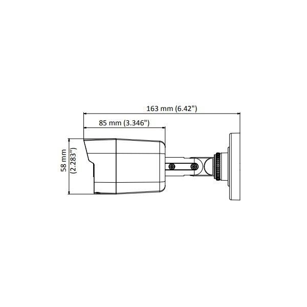 Hikvision DS-2CE16H0T-ITPF 5Mp 2.8mm Mini Bullet K #3