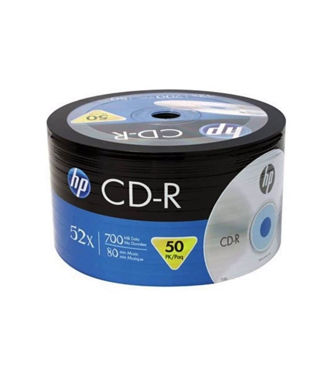 HP 52x CD-R 700 Mb (50 lik Paket)