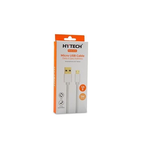 Hytech HY-X200 PORTTA 1m 3A Micro Usb Şarj Kablosu #2