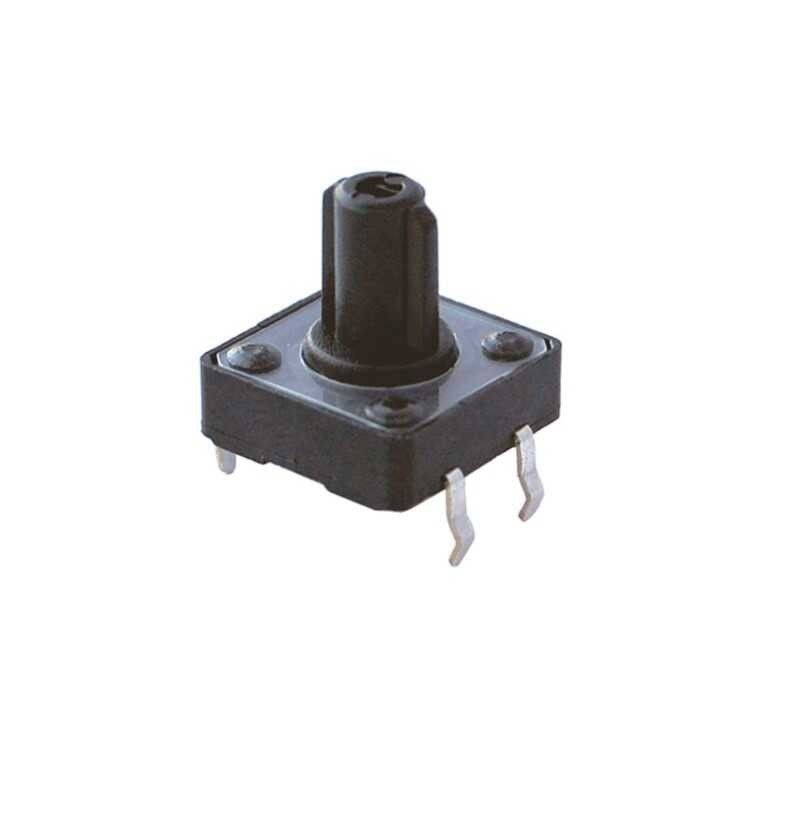 IC203 Kare Buton Çıkıntılı Tac Switch 12x12x8mm #2