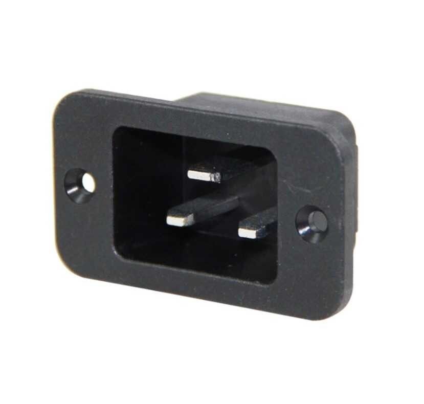 IC215A1 3 Pin Power Şase Erkek Soket Kulaklı