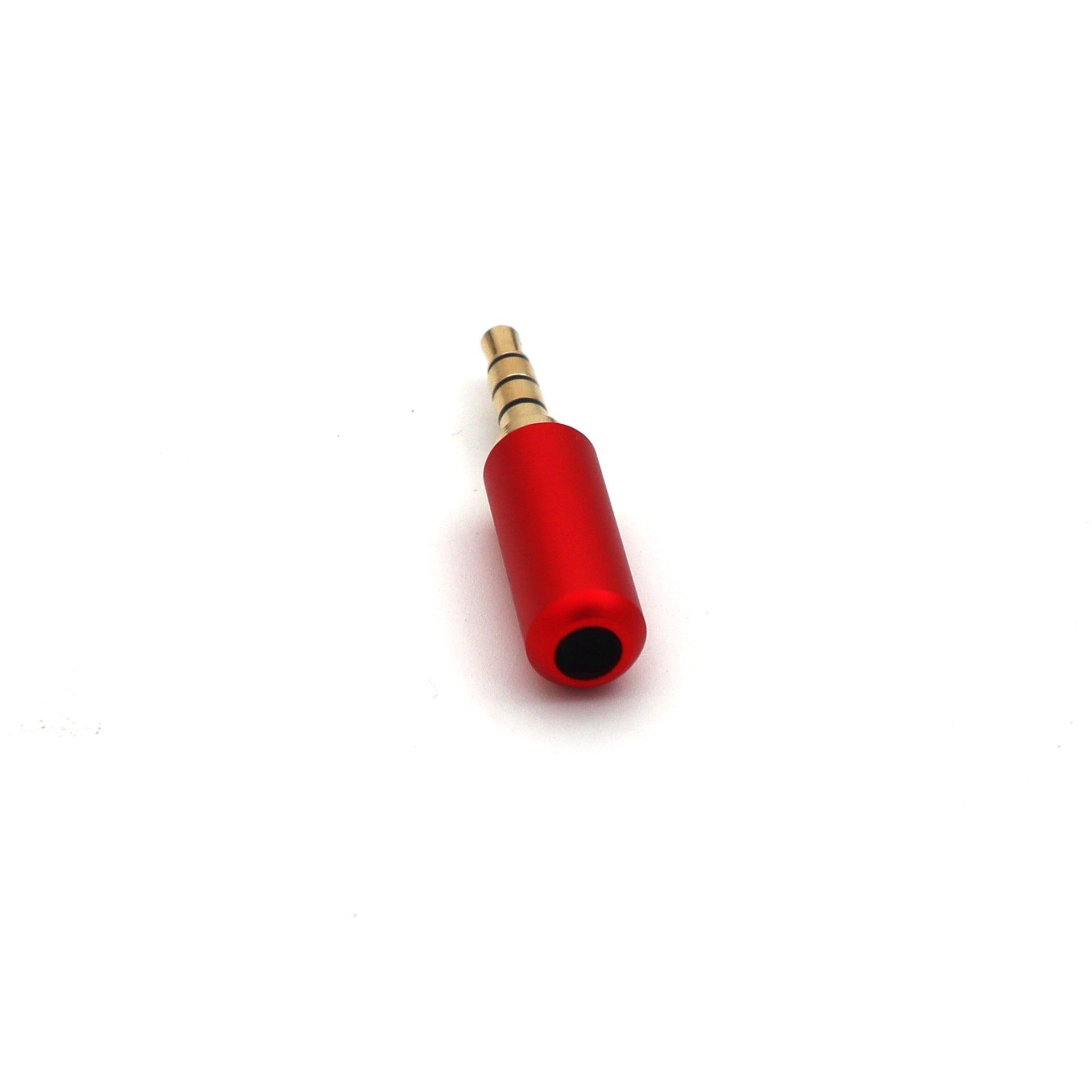 IC261E 3.5mm Stereo Erkek Jack 4 Boğum (Kırmızı) #3