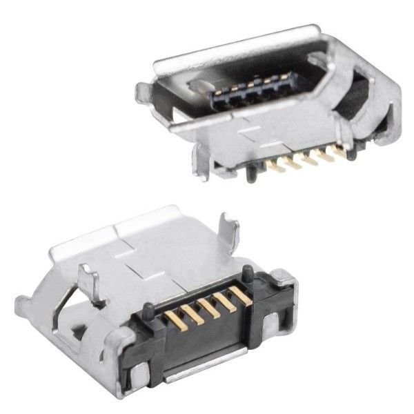 IC266A-2 Micro Usb 2 Pinli Dişi Şase Soket