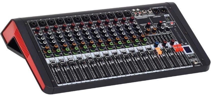 König KG-12FX 12 Kanal Ultra Slim Mixer #4